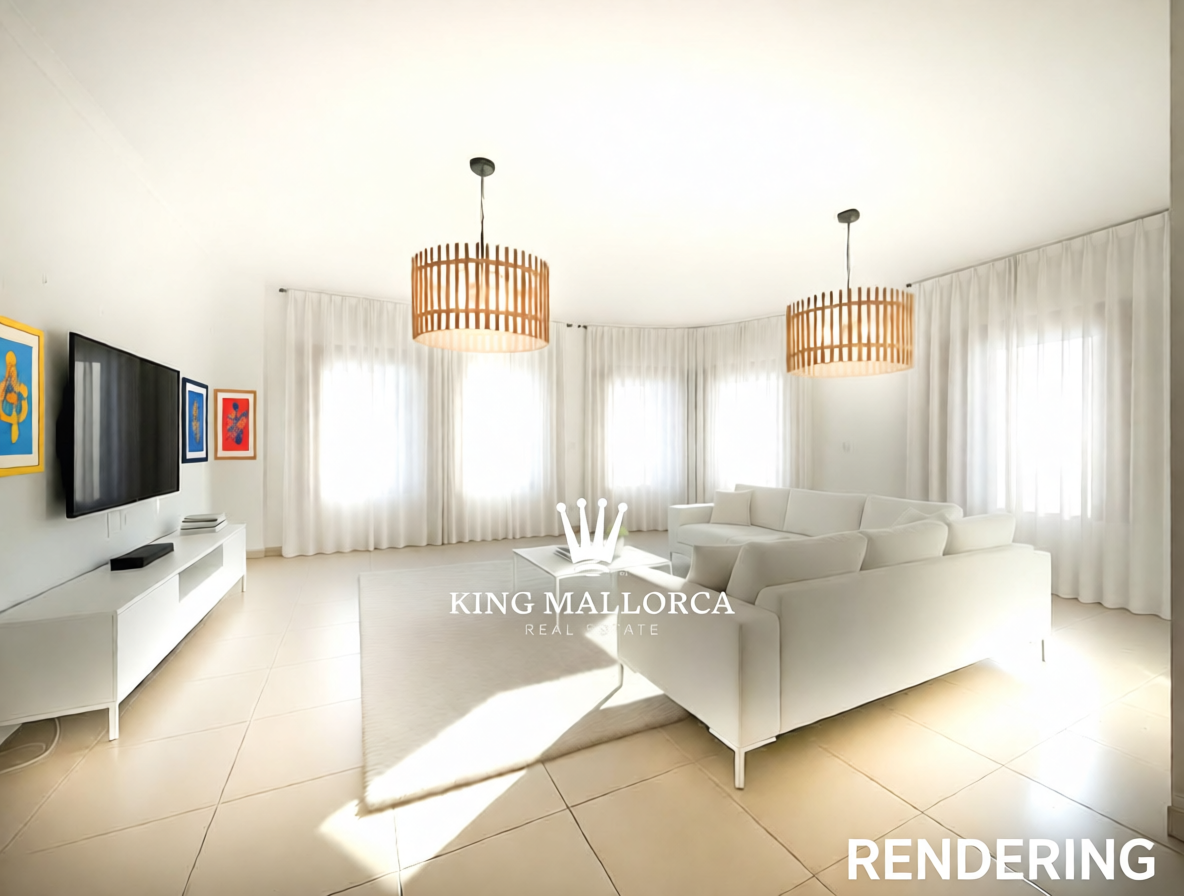 Sala d'estar de Pis en venda en Consell amb Aire condicionat i Calefacció