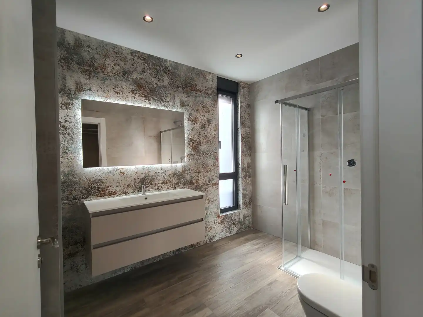 Baño de Casa o chalet en venta en Carbajosa de la Sagrada con Calefacción, Jardín privado y Terraza