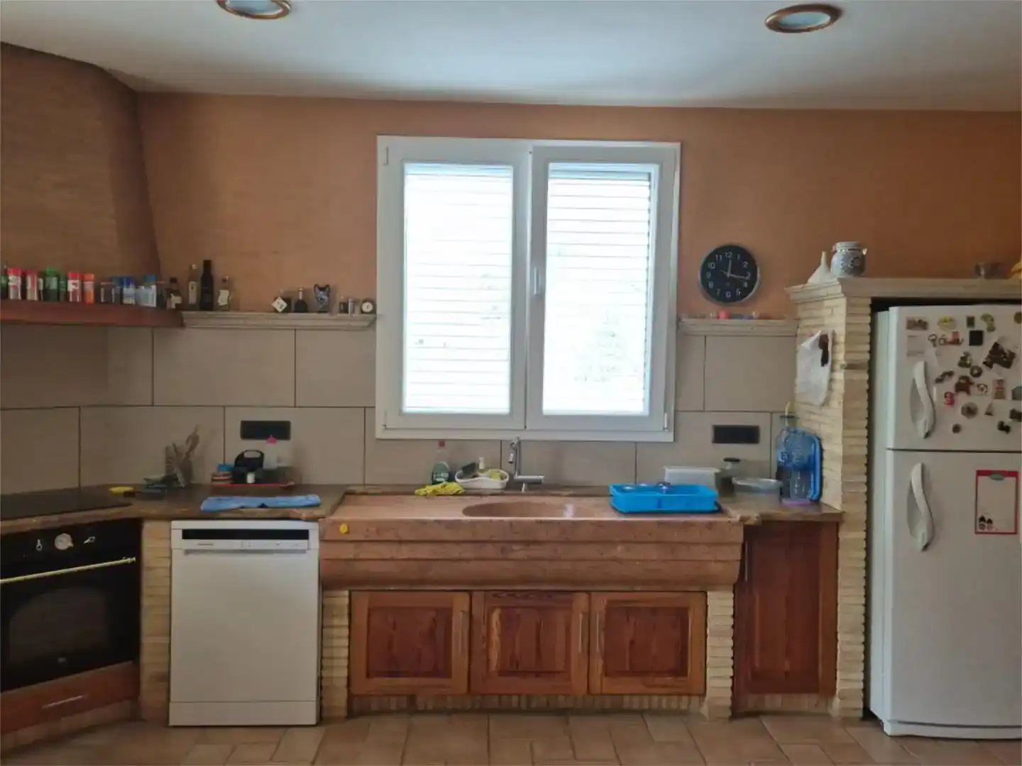 Cuina de Casa o xalet en venda en Cocentaina amb Aire condicionat, Jardí privat i Traster