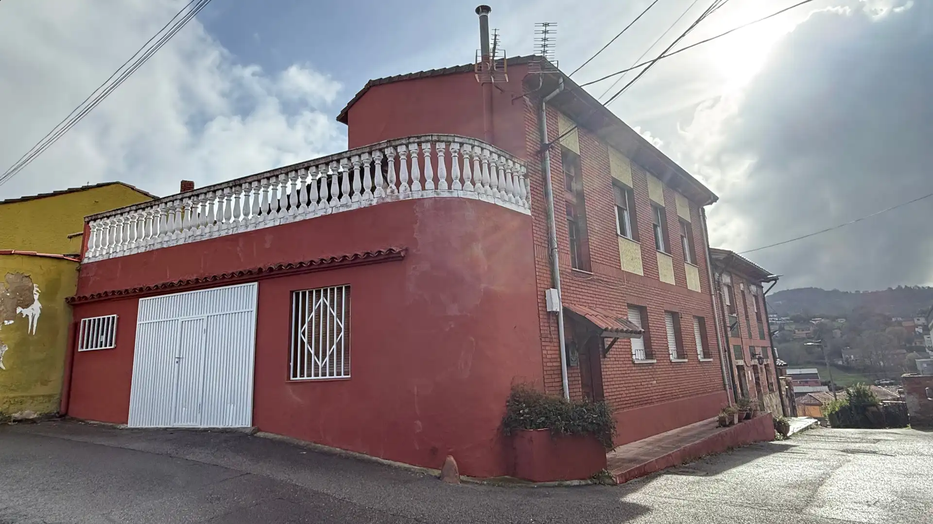 Exterior view of Houses for sale in Langreo  with Heating, Private garden and Terrace