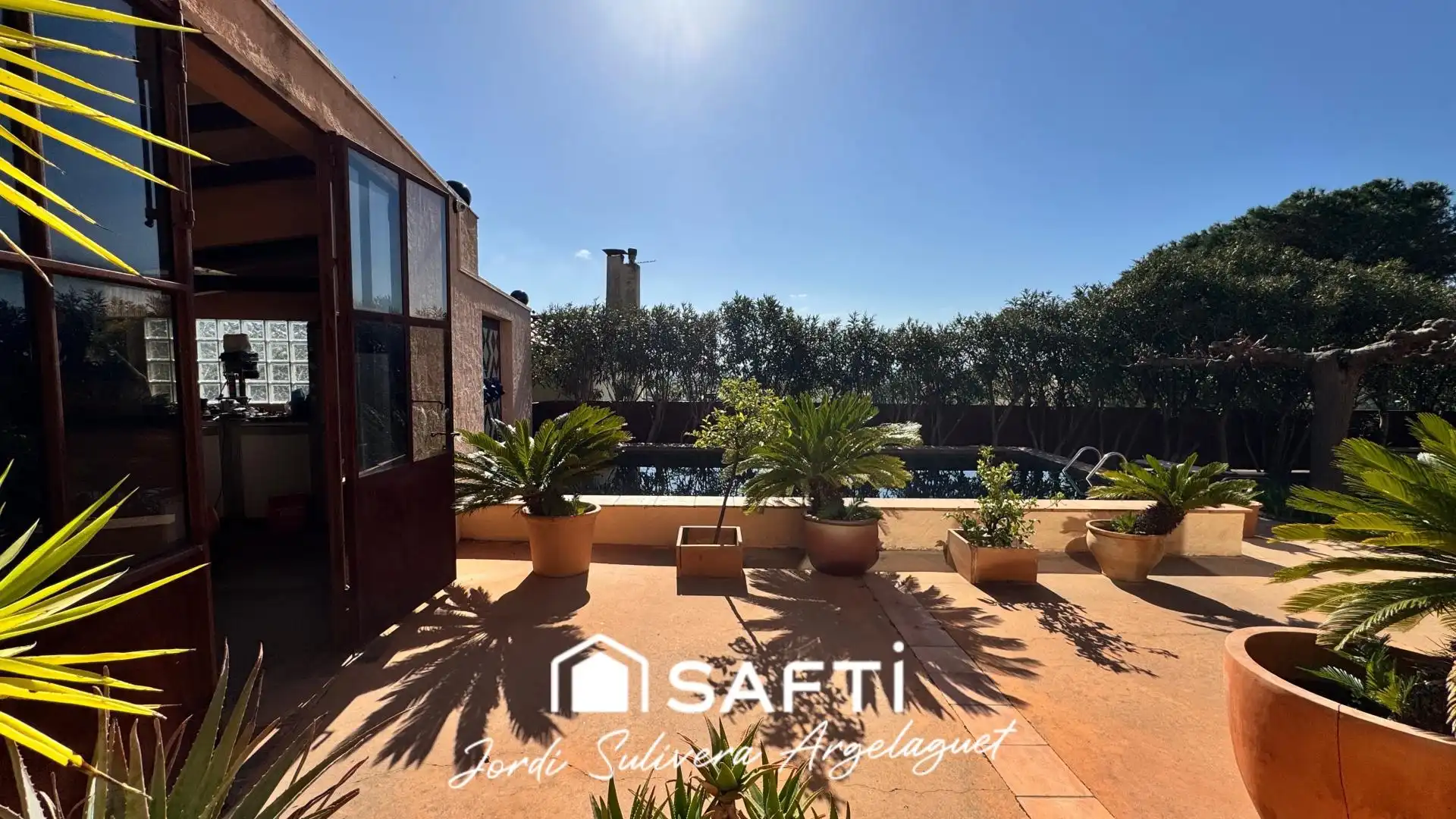 Exterior view of Detached homes for sale in Cantallops  with Heating, Terrace and Swimming Pool