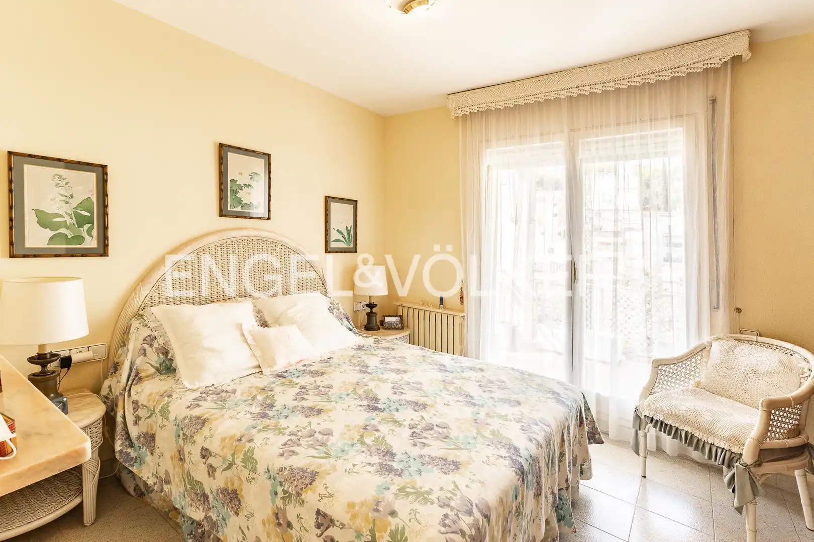 Bedroom of Flat for sale in Caldes d'Estrac  with Air Conditioner, Heating and Private garden