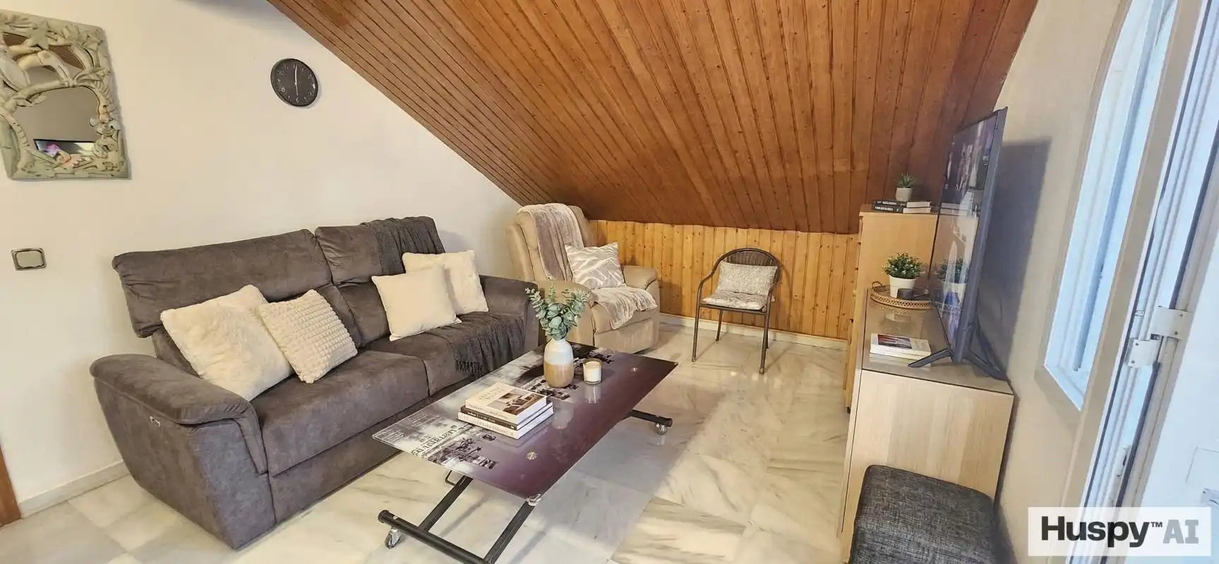 Sala de estar de Dúplex en venta en Fuengirola con Calefacción, Terraza y Trastero