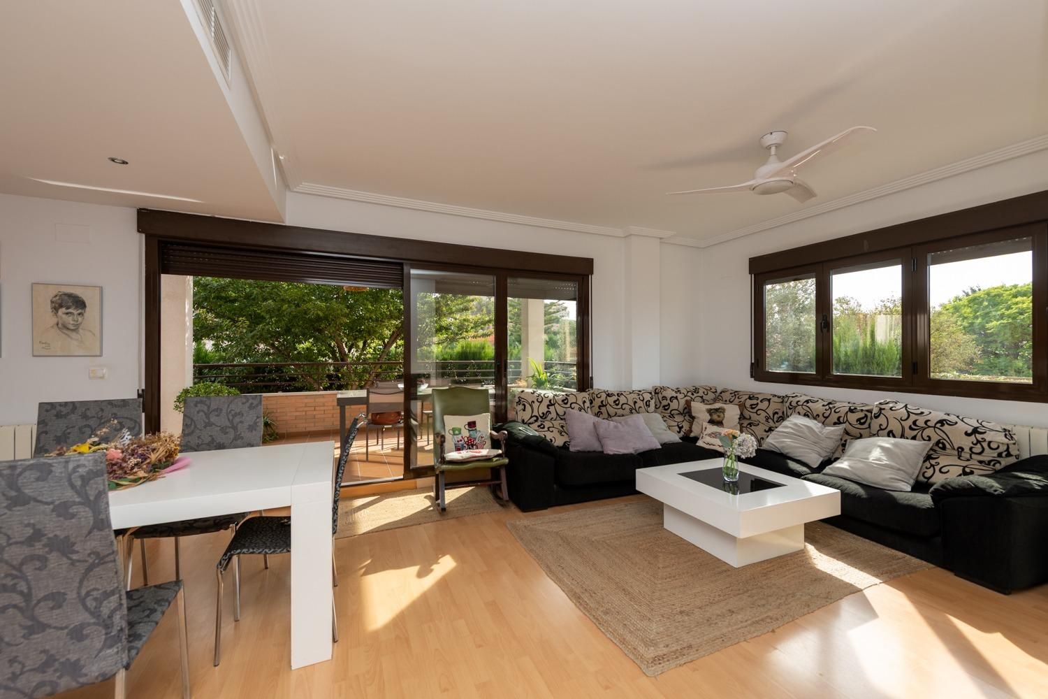 Living room of Single-family semi-detached for sale in Mutxamel  with Air Conditioner, Heating and Private garden