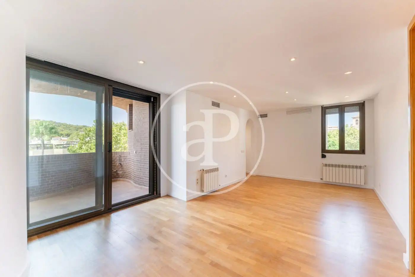 Sala d'estar de Àtic de lloguer en  Palma de Mallorca amb Aire condicionat, Calefacció i Jardí privat