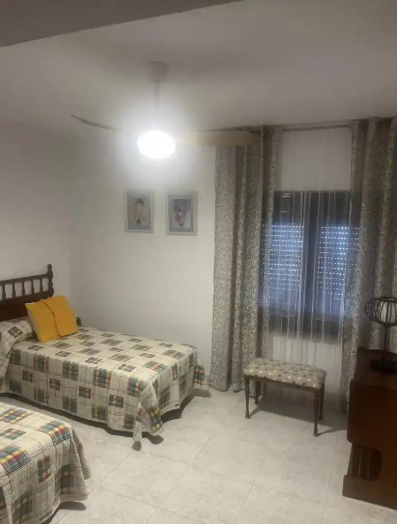 Schlafzimmer von Wohnung zur Miete in Lucainena de las Torres mit Klimaanlage, Möbliert und Ofen