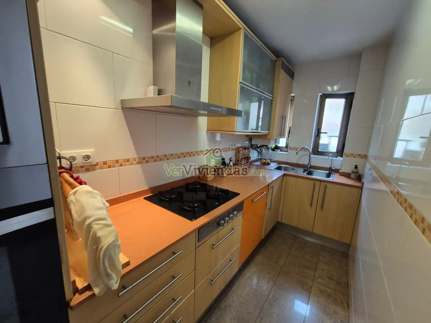 Kitchen of Flat for sale in Cervelló  with Heating, Oven and Microwave