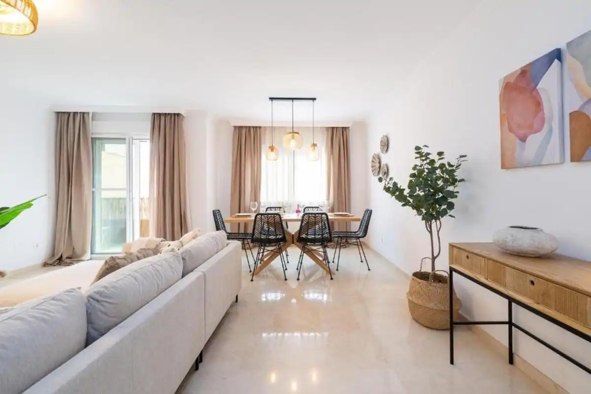Dining room of Flat for sale in Mijas  with Terrace