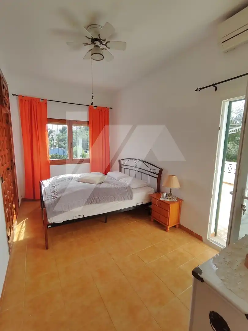 Habitación de Casa o chalet en venta en Moraira con Aire acondicionado, Calefacción y Jardín privado