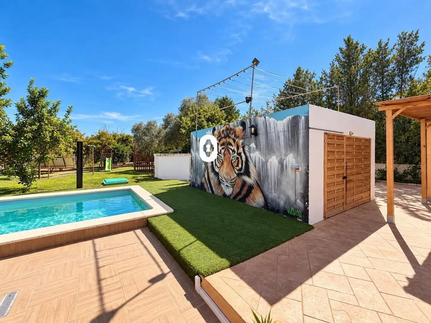 Piscina de Finca rústica en venta en Zona Periurbana