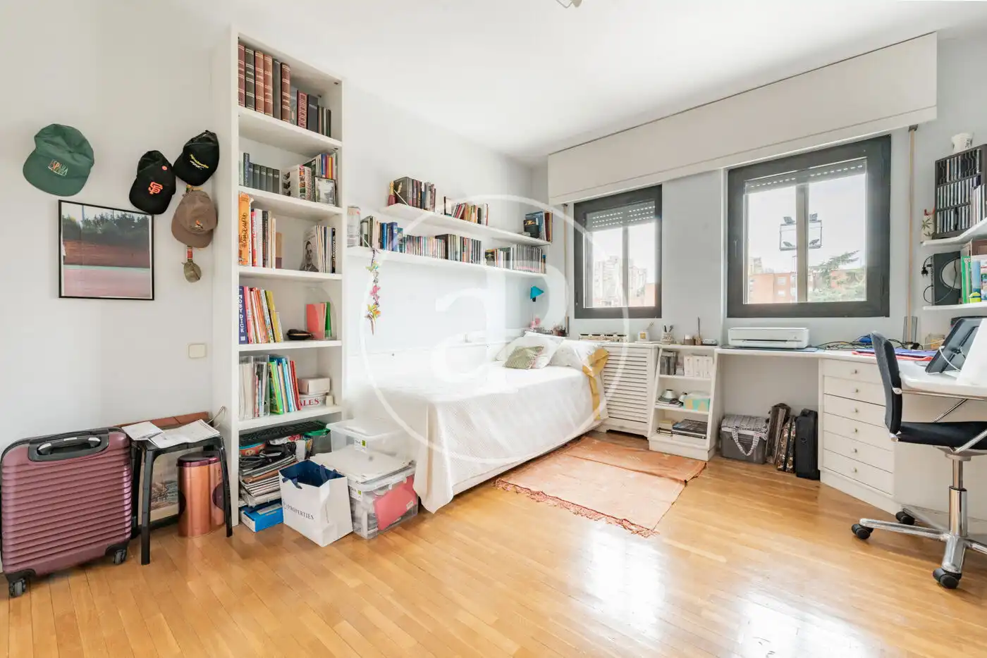Bedroom of Detached homes for sale in Madrid  with Air Conditioner, Heating and Private garden