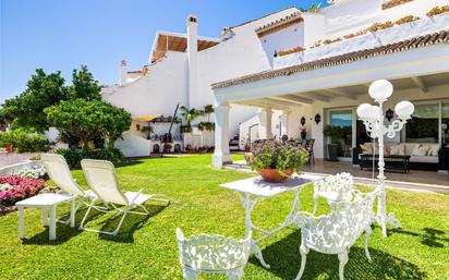 Garden of Single-family semi-detached for sale in Marbella  with Air Conditioner, Heating and Private garden