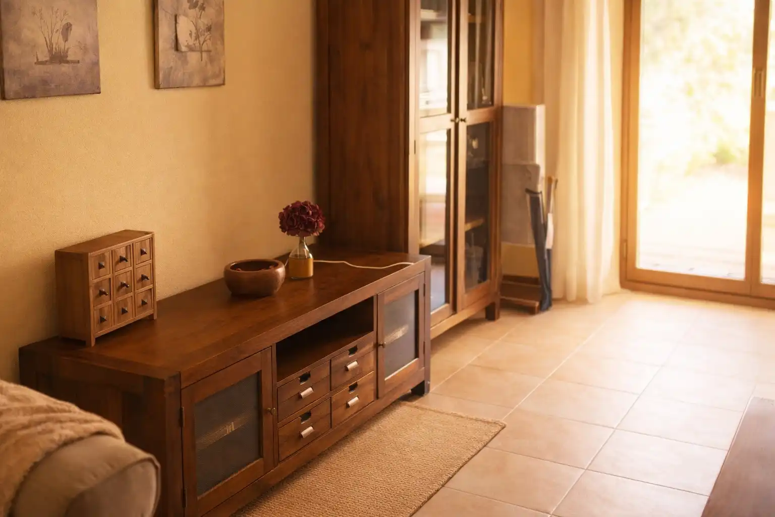 Living room of Duplexes for sale in Massalfassar  with Air Conditioner, Heating and Terrace
