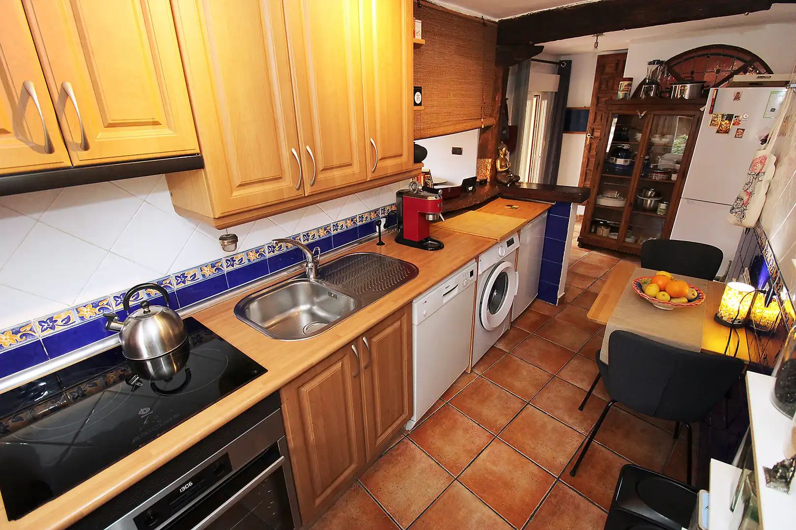 Cocina de Casa adosada en venta en El Atazar con Calefacción, Terraza y Trastero
