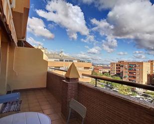 Terrace of Flat to rent in  Granada Capital  with Air Conditioner, Heating and Private garden