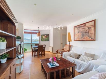Living room of Flat for sale in Baiona
