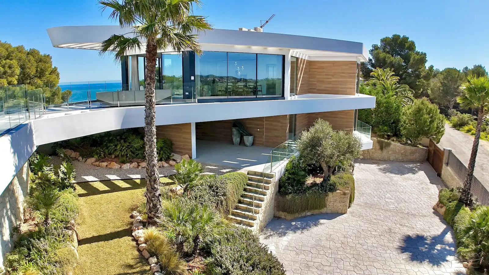 Vista exterior de Casa o chalet en venta en Jávea / Xàbia con Aire acondicionado, Calefacción y Jardín privado