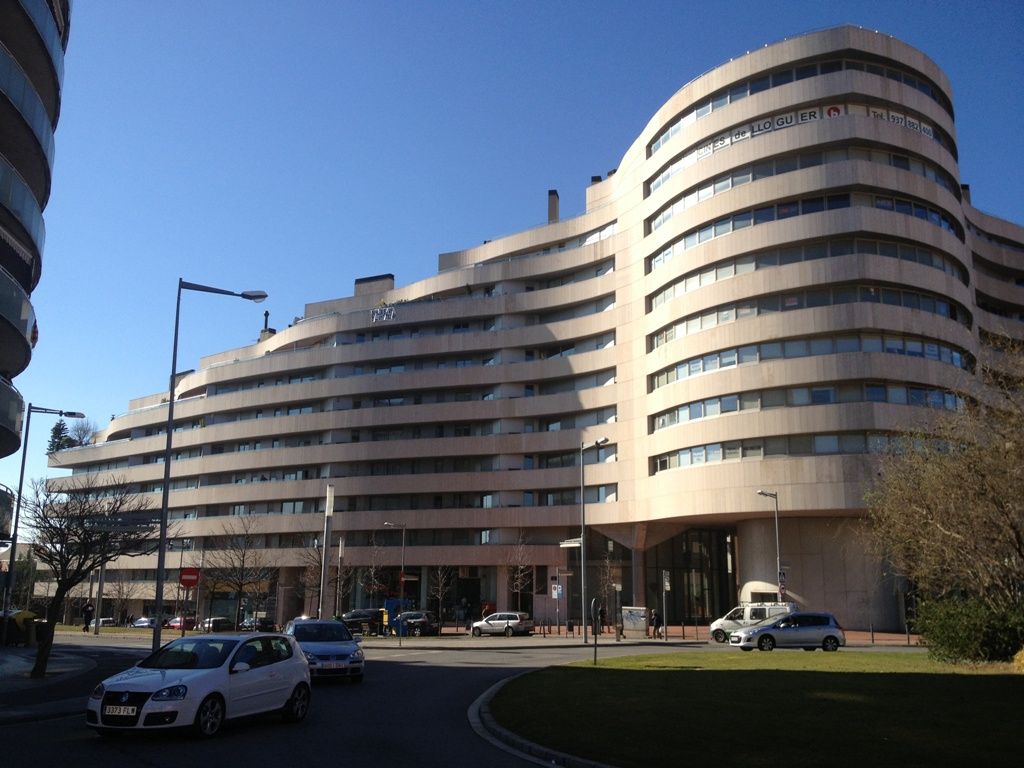 Exterior view of Flat to rent in Terrassa  with Heating, Private garden and Terrace