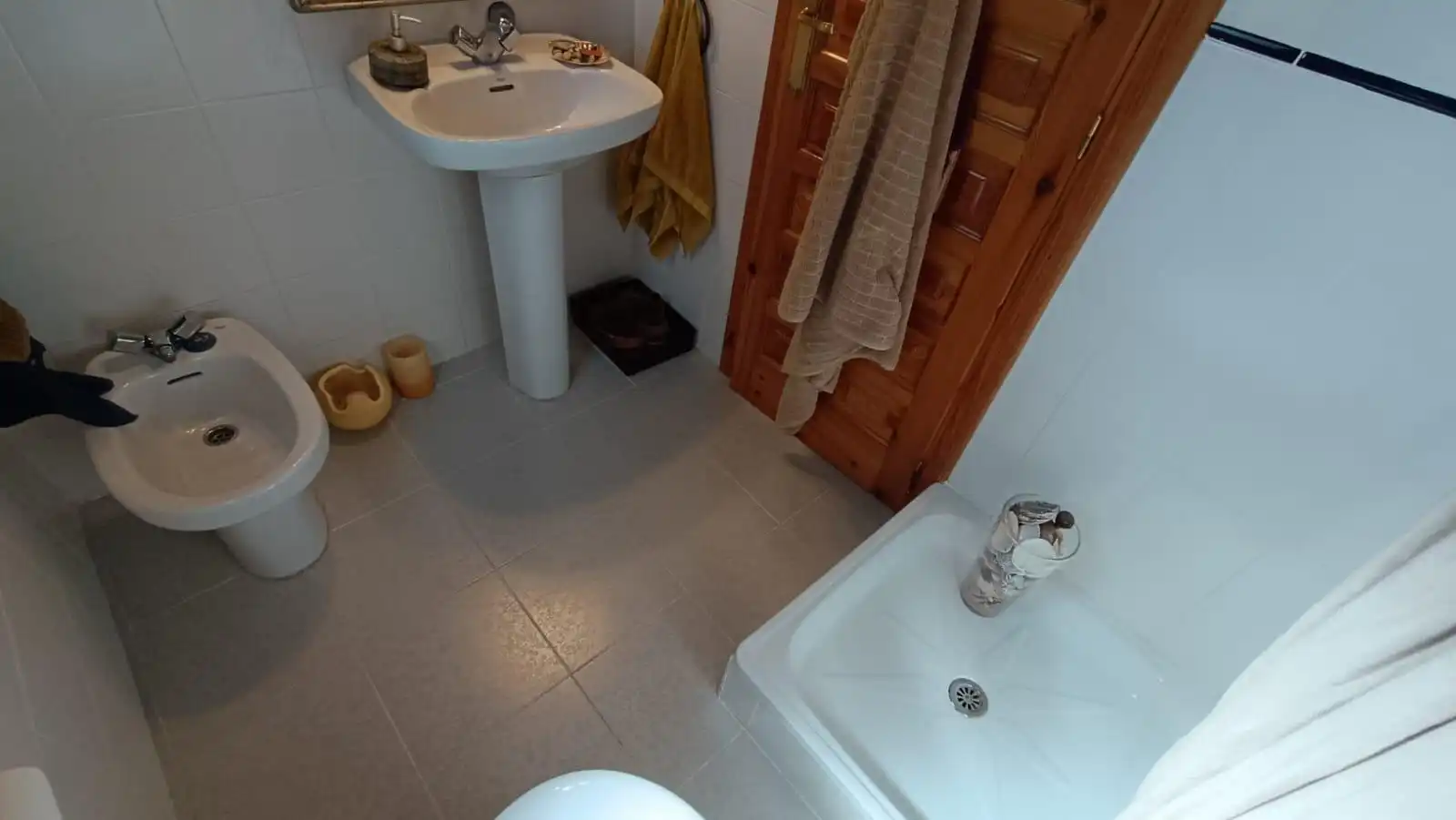 Bany de Casa o xalet en venda en Palacios del Pan amb Calefacció, Jardí privat i Terrassa