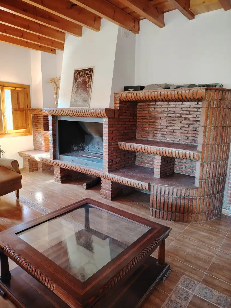 Sala d'estar de Finca rústica en venda en Dalías amb Aire condicionat, Jardí privat i Terrassa