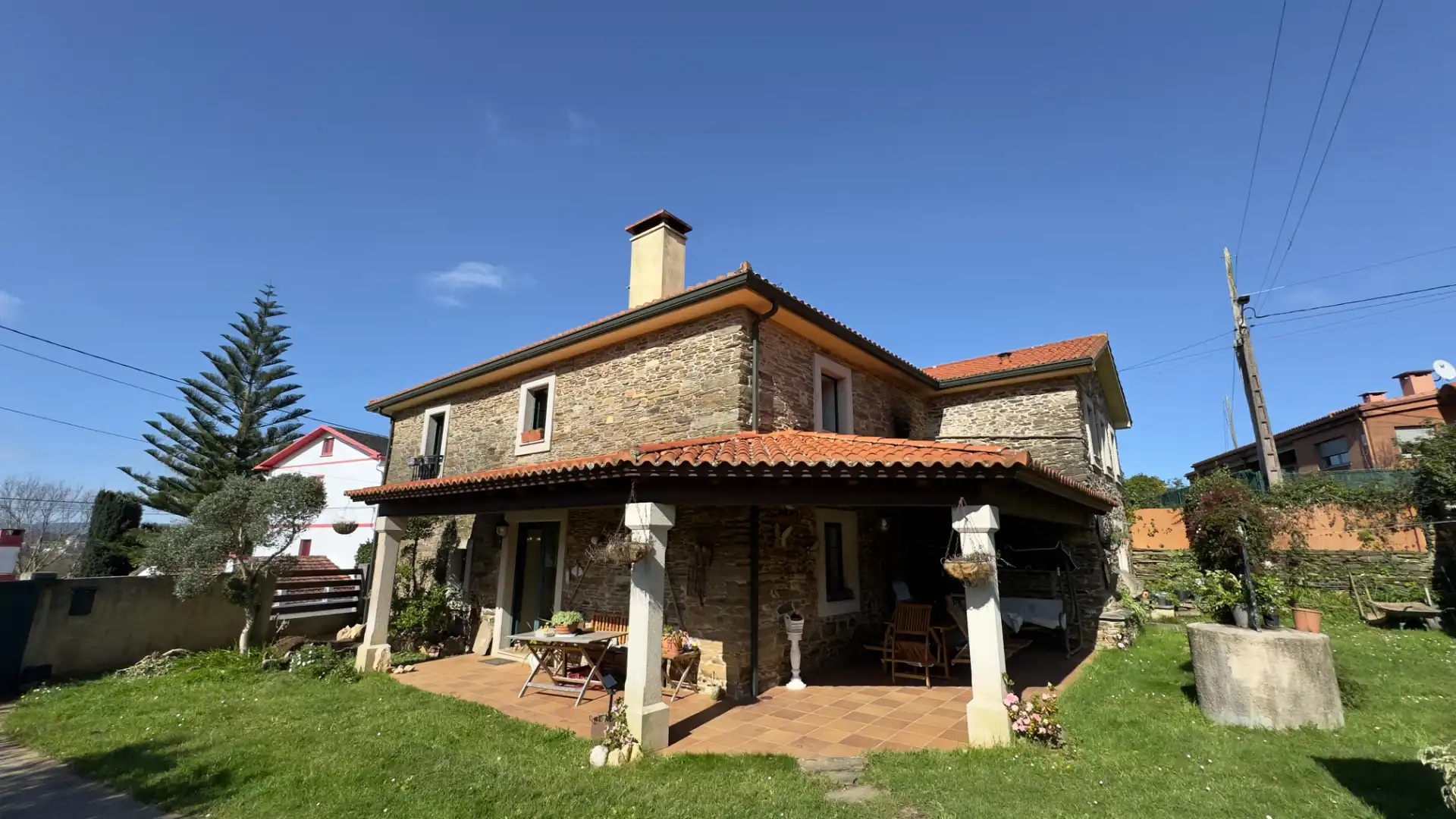 Exterior view of Houses for sale in Fene  with Heating, Private garden and Parquet flooring