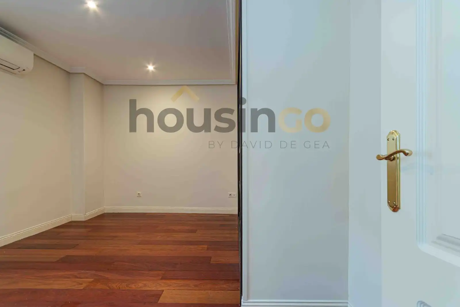 Schlafzimmer von Wohnung zur Miete in Madrid mit Klimaanlage, Heizung und Parkett