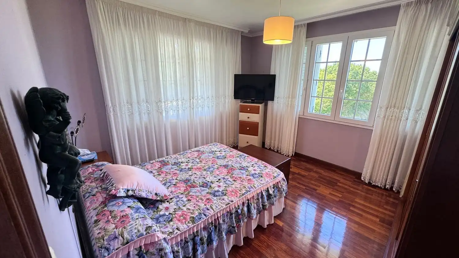 Bedroom of Houses for sale in Carballo  with Heating, Private garden and Swimming Pool