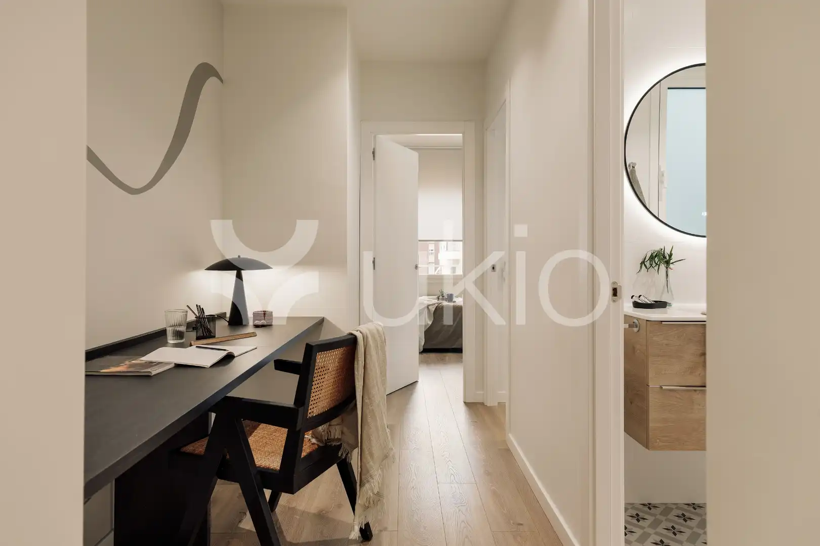 Bedroom of Apartments for rent in Barcelona  with Air Conditioner, Heating and Furnished