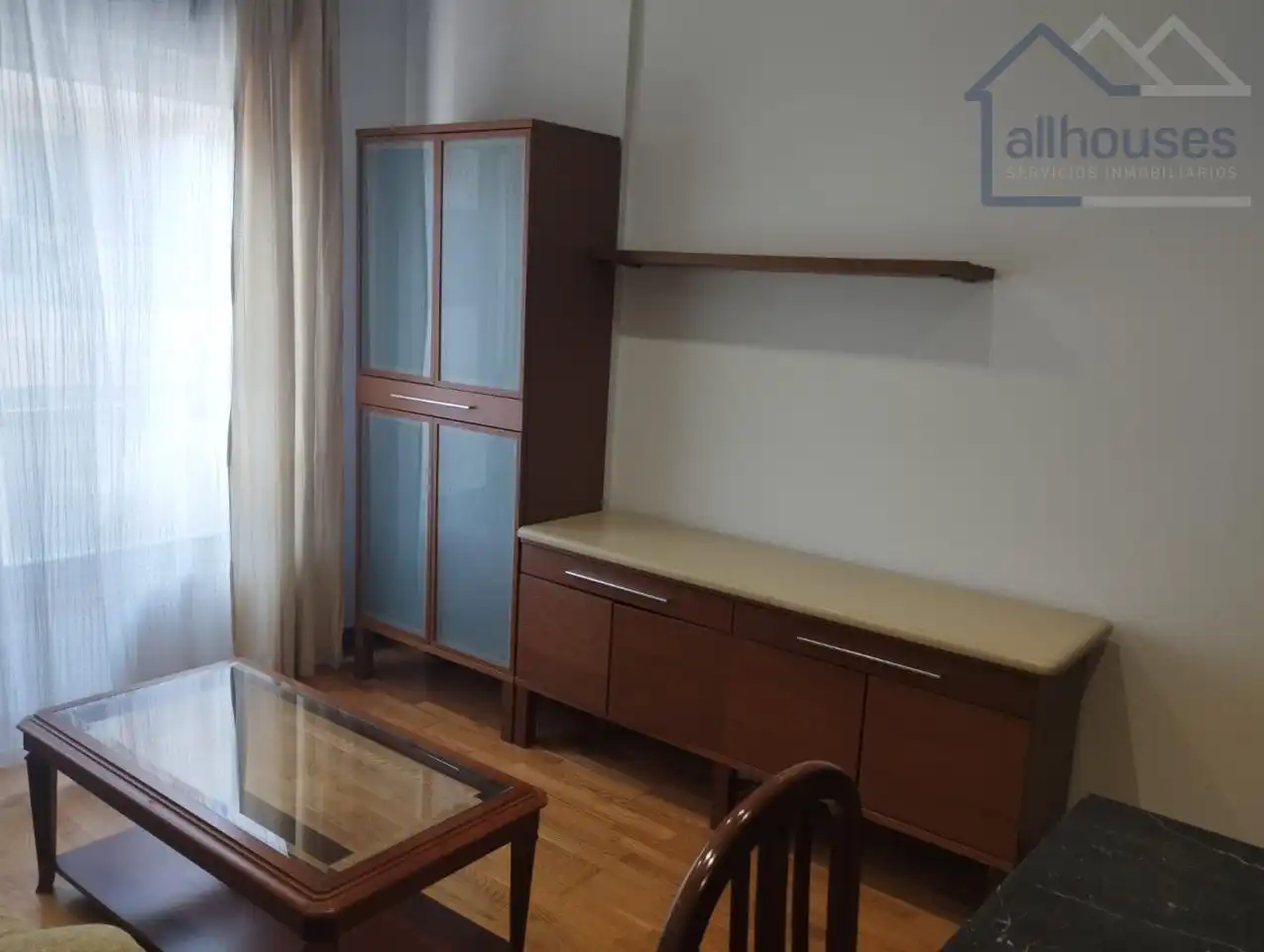 Sala d'estar de Apartament en venda en O Rosal   amb Calefacció i Balcó