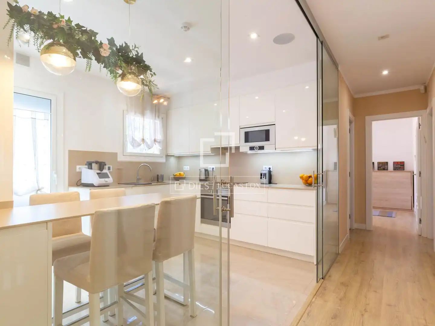 Cocina de Piso en venta en Esplugues de Llobregat con Aire acondicionado, Calefacción y Jardín privado