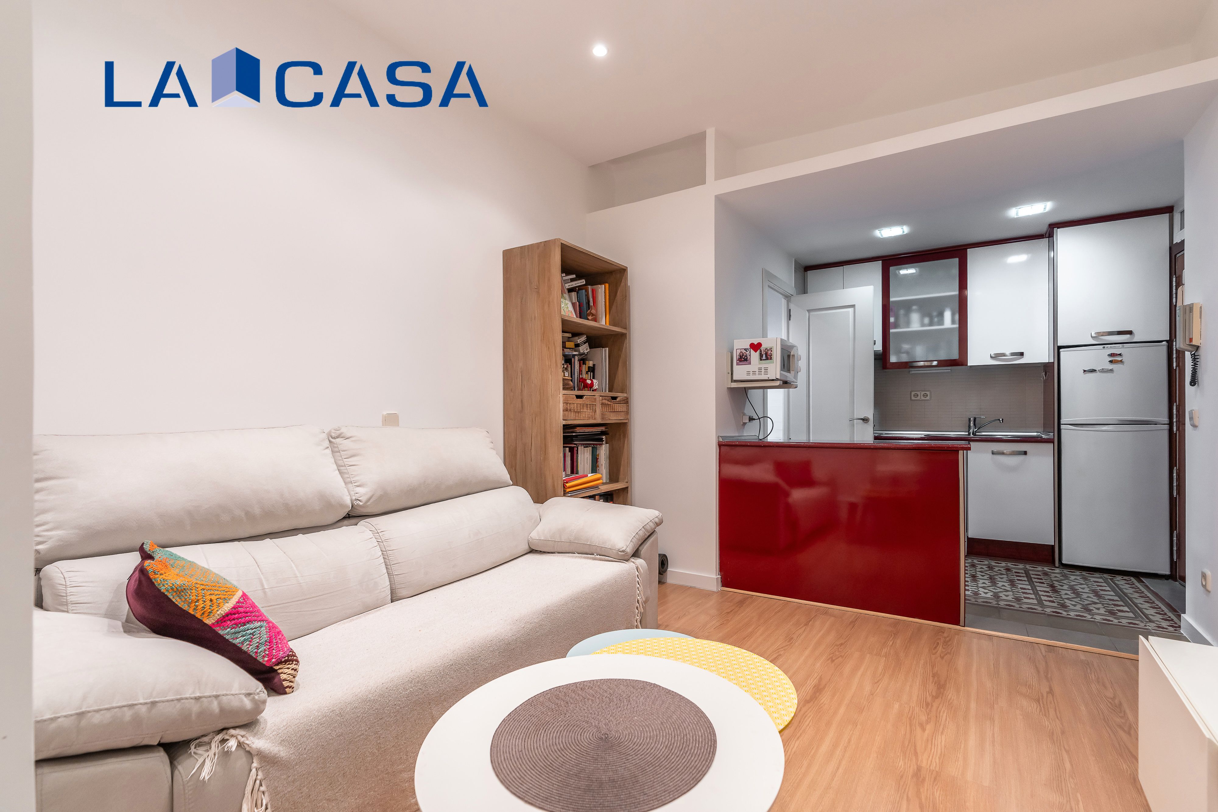 Living room of Planta baja for sale in  Madrid Capital  with Heating