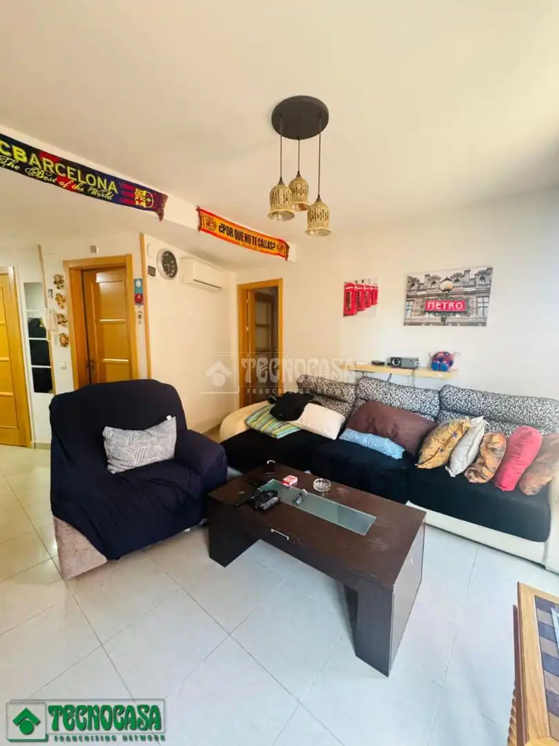 Sala de estar de Piso en venta en Casarrubios del Monte con Aire acondicionado