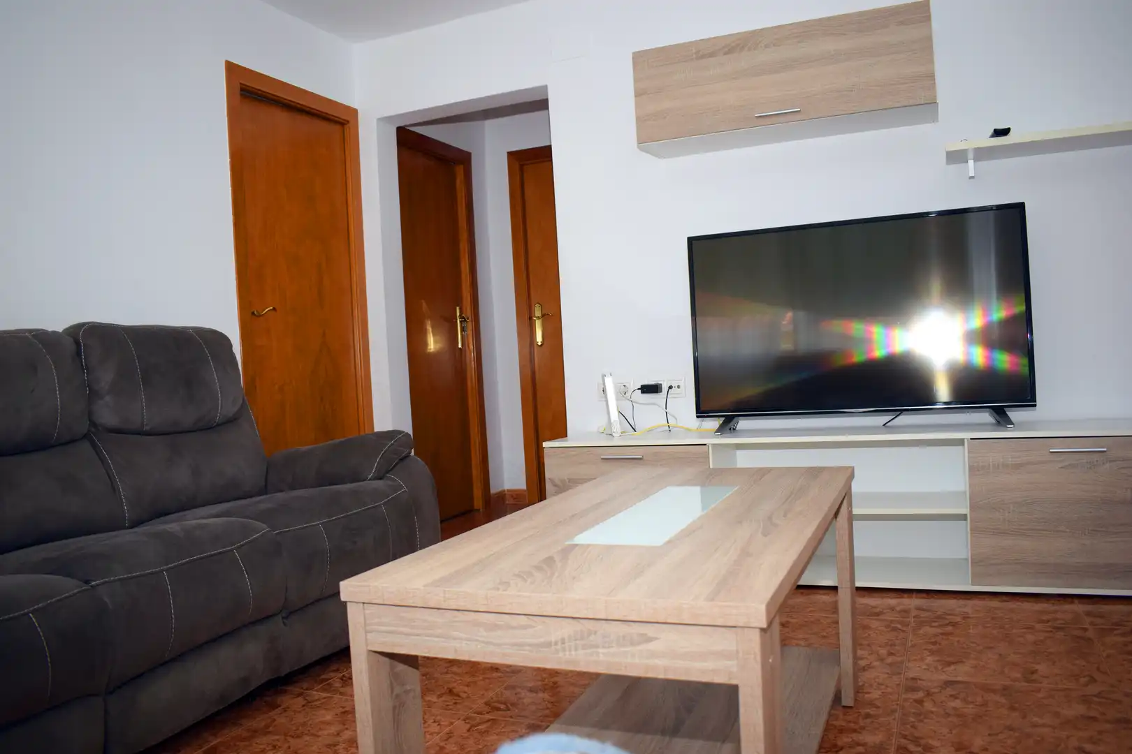 Sala de estar de Piso en venta en Terrassa con Aire acondicionado, Calefacción y Parquet