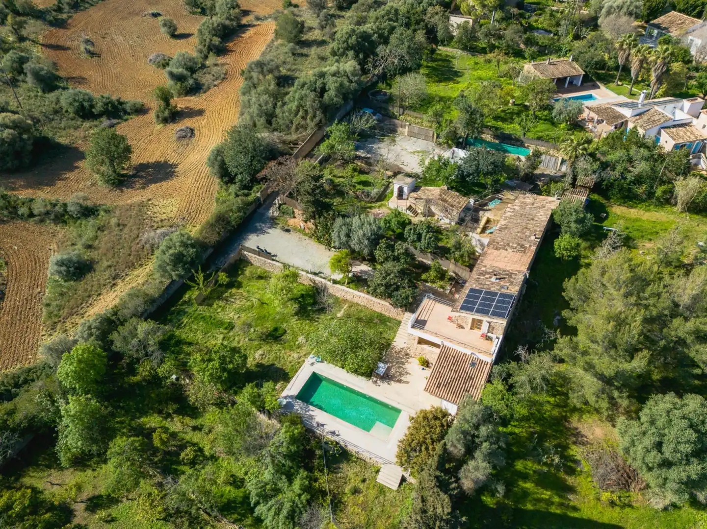 Vista exterior de Casa o xalet en venda en  Palma de Mallorca amb Parquet, Terrassa i Traster
