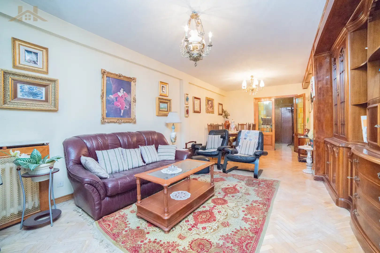 Sala d'estar de Pis en venda en Alcorcón amb Aire condicionat, Calefacció i Terrassa