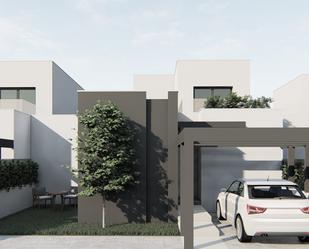 Exterior view of Single-family semi-detached for sale in Collado Mediano  with Air Conditioner, Heating and Private garden