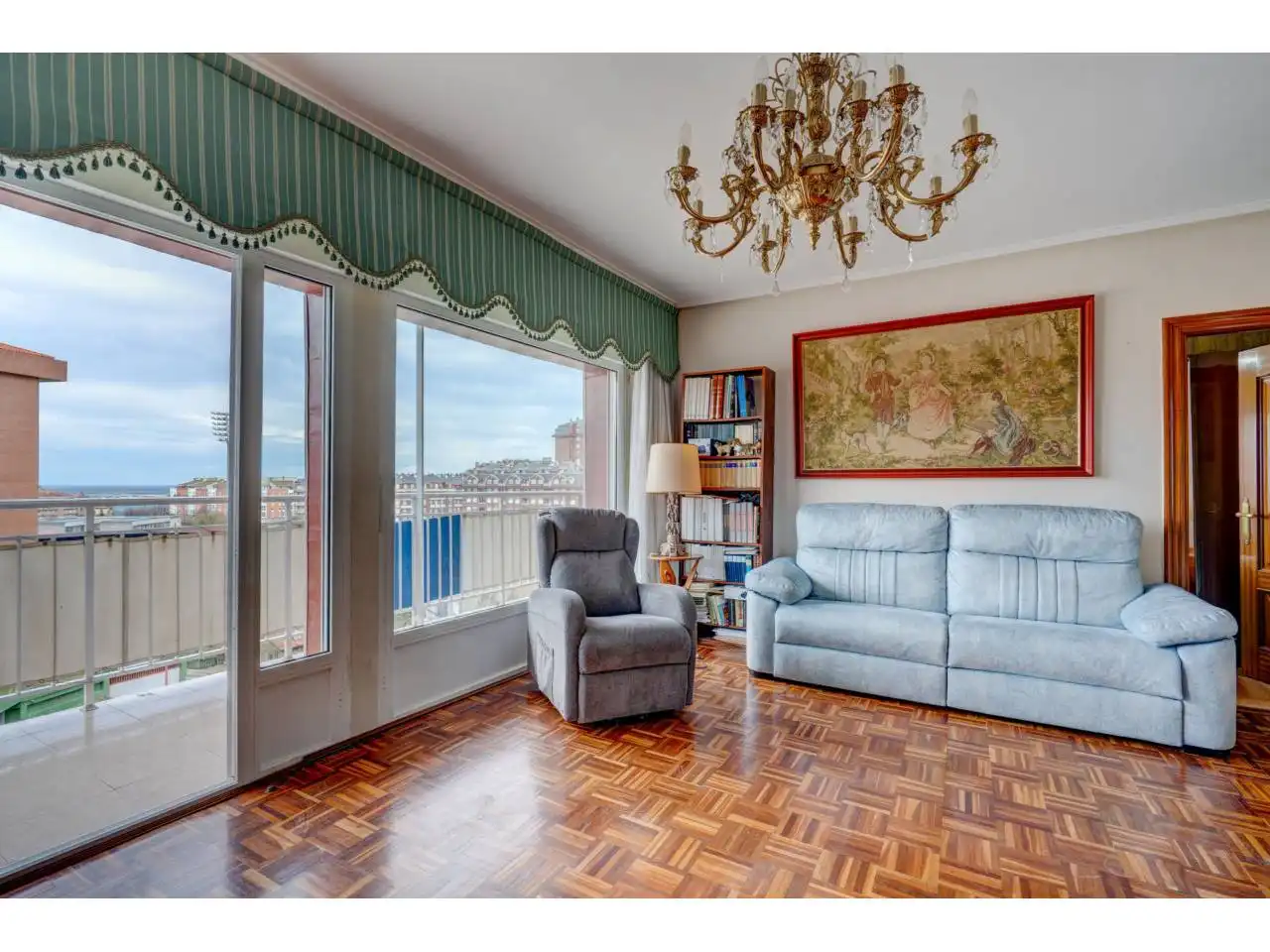 Living room of Flat for rent in Castro-Urdiales  with Heating and Terrace