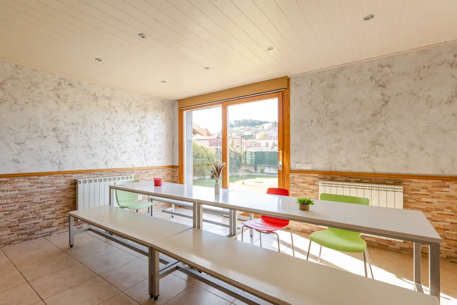 Comedor de Casa o chalet en venta en Aibar / Oibar con Aire acondicionado, Calefacción y Jardín privado