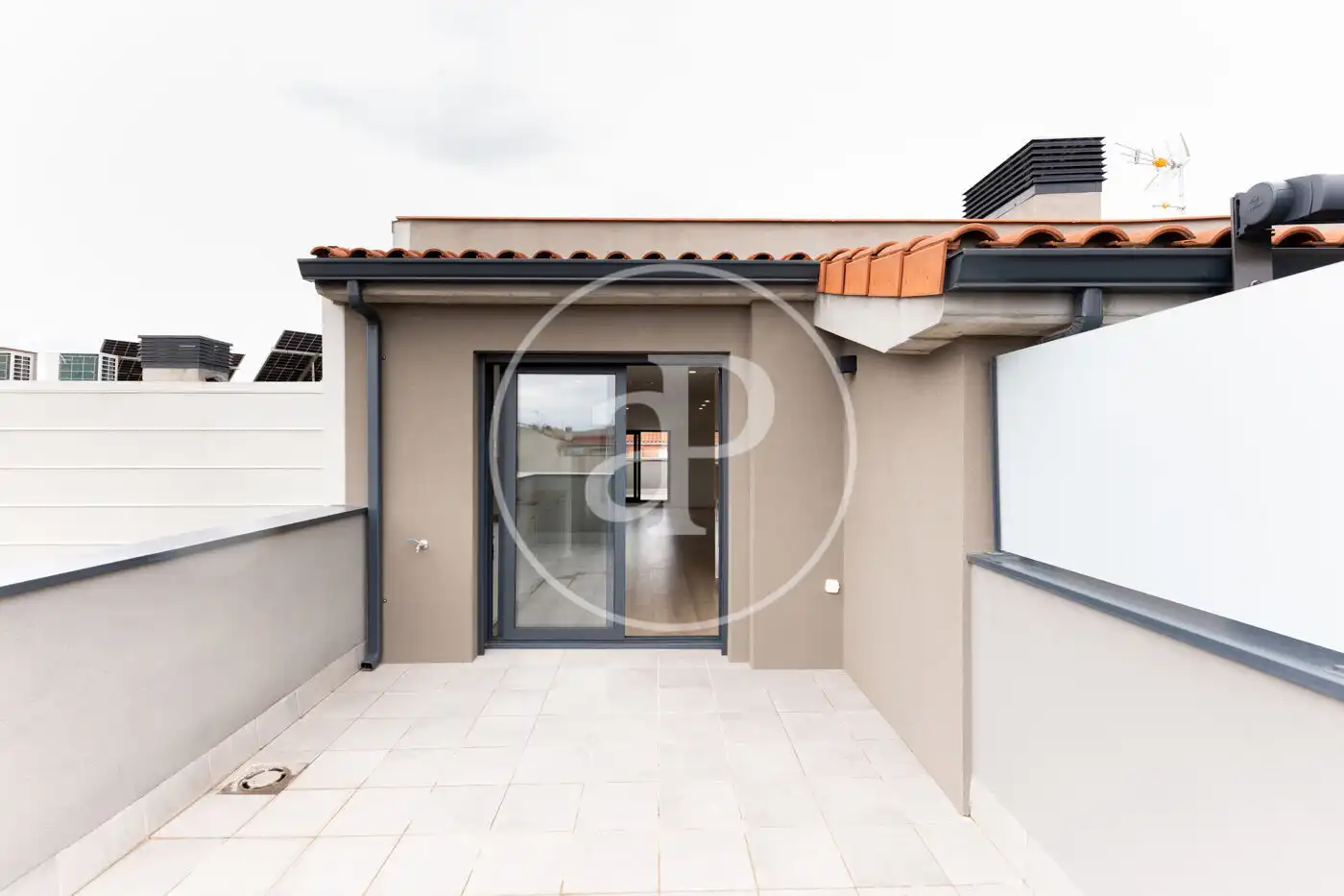 Terrasse von Dachboden zum Verkauf in Terrassa mit Klimaanlage, Heizung und Terrasse