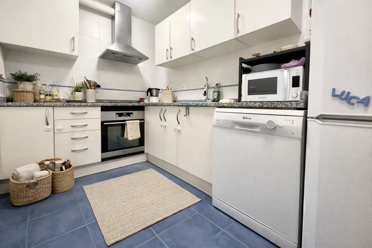 Küche von Wohnung zum Verkauf in Hoyo de Manzanares mit Abstellraum, Balkon und Gemeinschaftspool