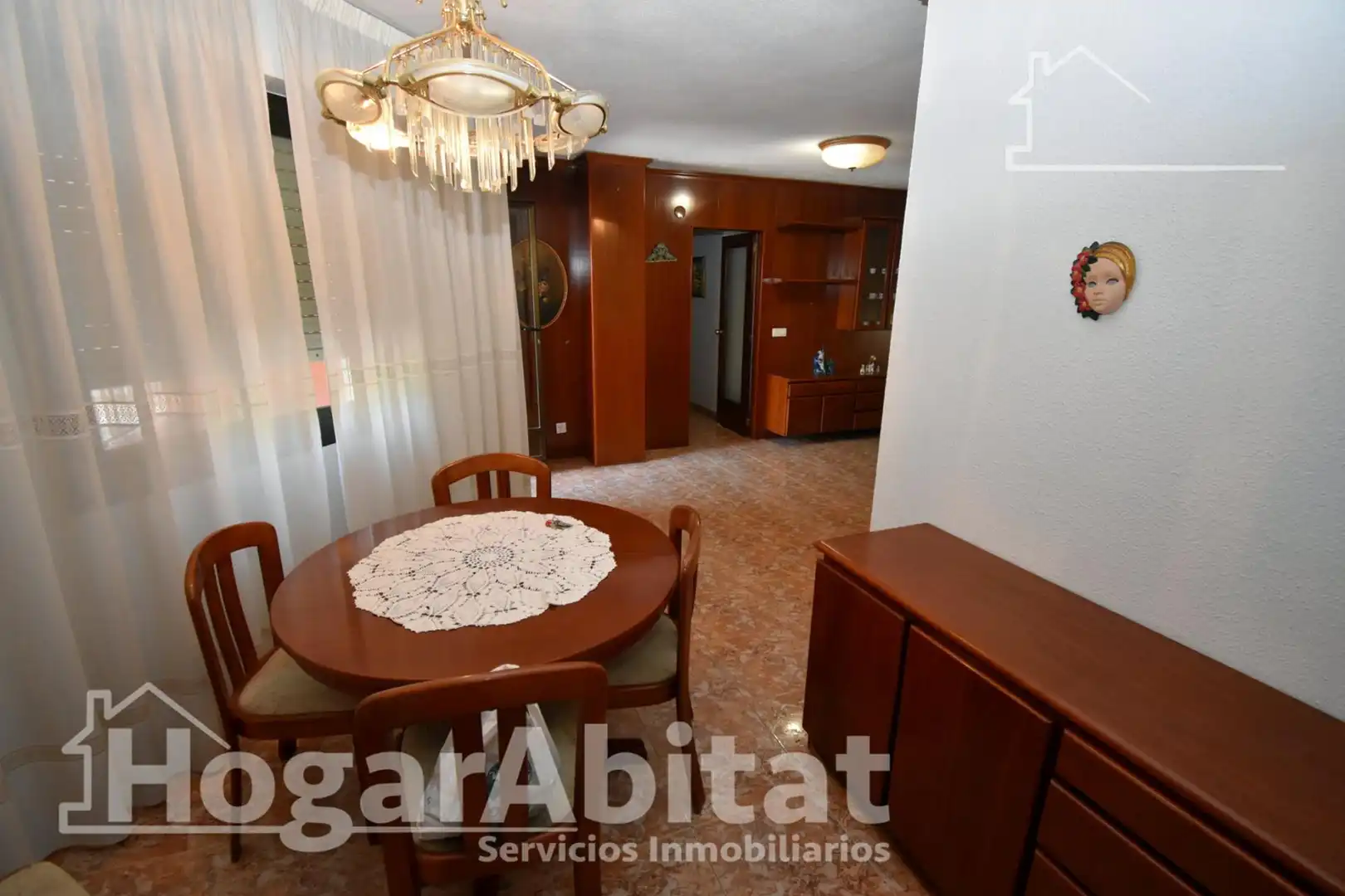 Cocina de Piso en venta en Castellón de la Plana / Castelló de la Plana con Aire acondicionado, Calefacción y Amueblado
