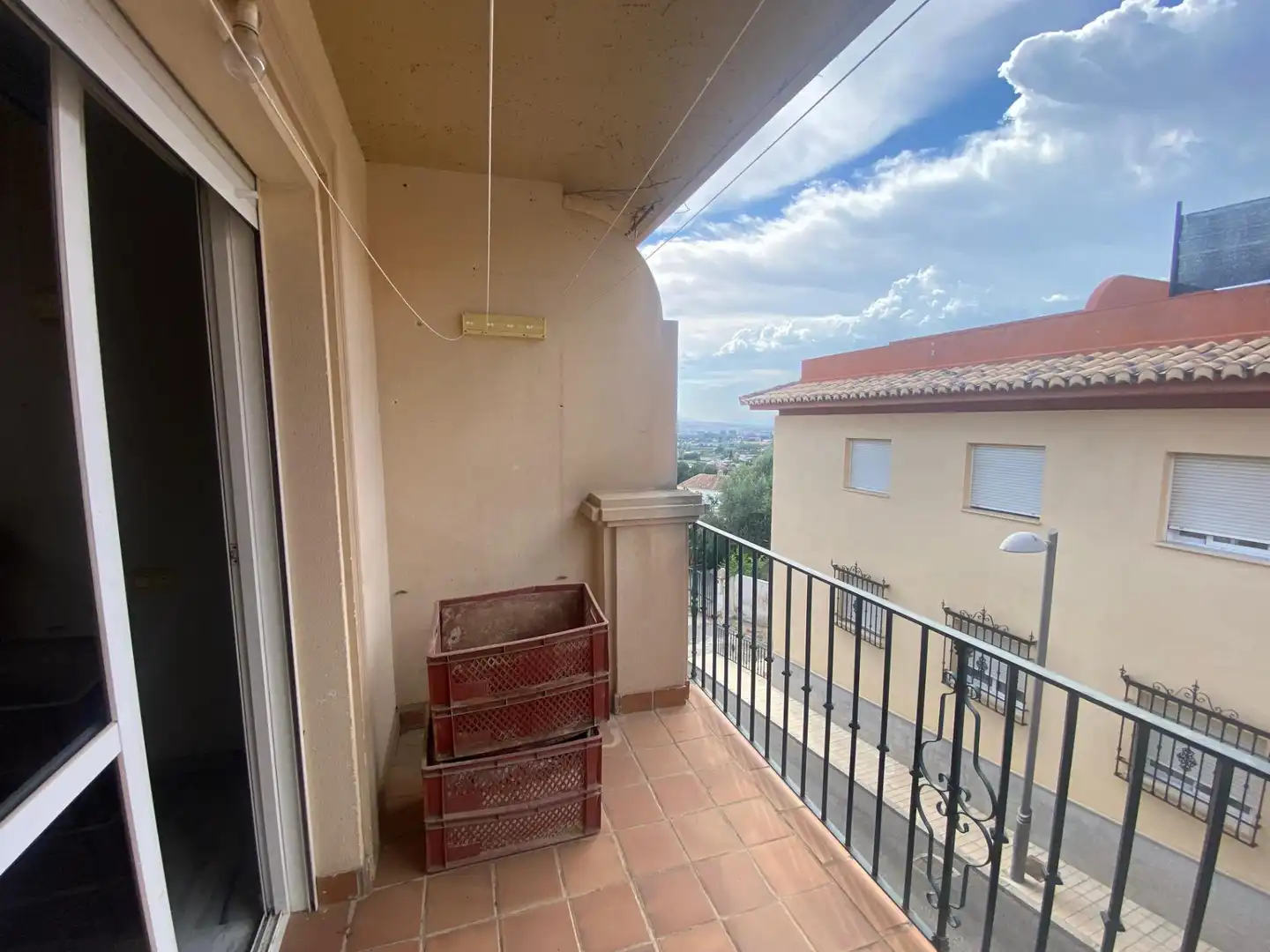 Terraza de Casa adosada de alquiler en Huétor Vega con Aire acondicionado, Calefacción y Terraza