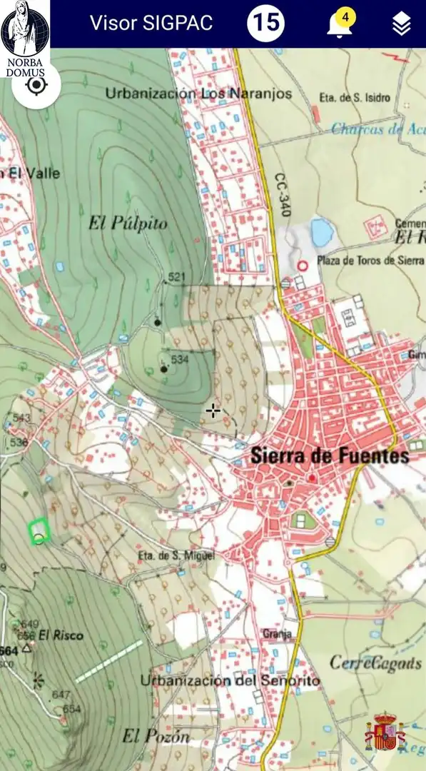 Terreno rústico en venta en Sierra de Fuentes, imagen 6