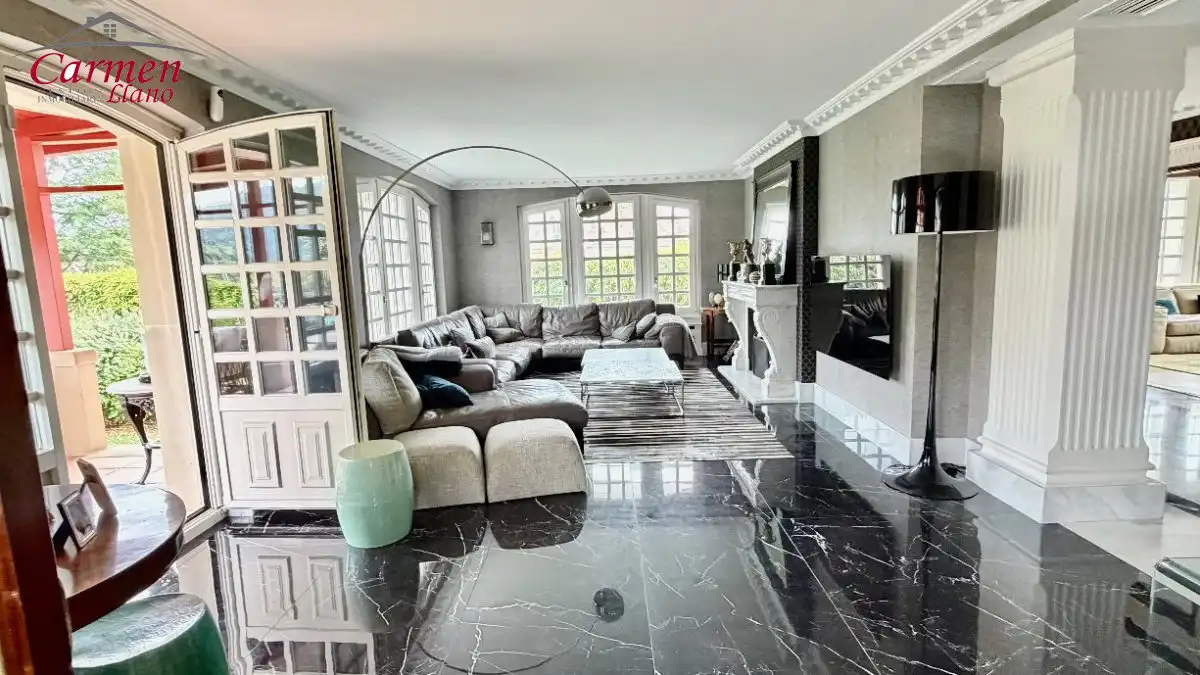 Sala de estar de Casa o chalet en venta en Plentzia con Calefacción, Jardín privado y Terraza