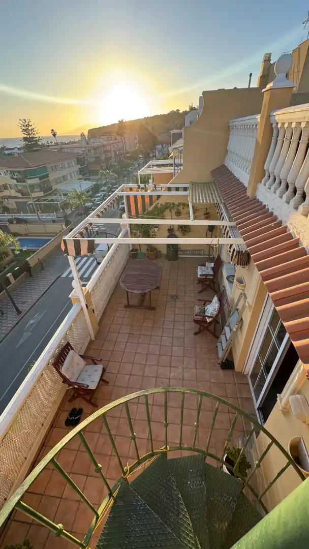 Terraza de Ático en venta en Rincón de la Victoria con Aire acondicionado, Terraza y Trastero