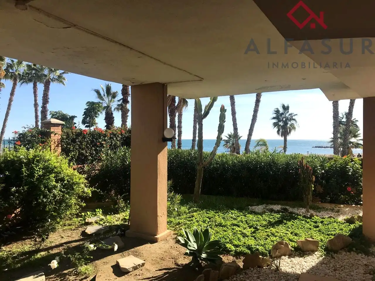 Terraza de Piso de alquiler en Málaga con Aire acondicionado y Parquet