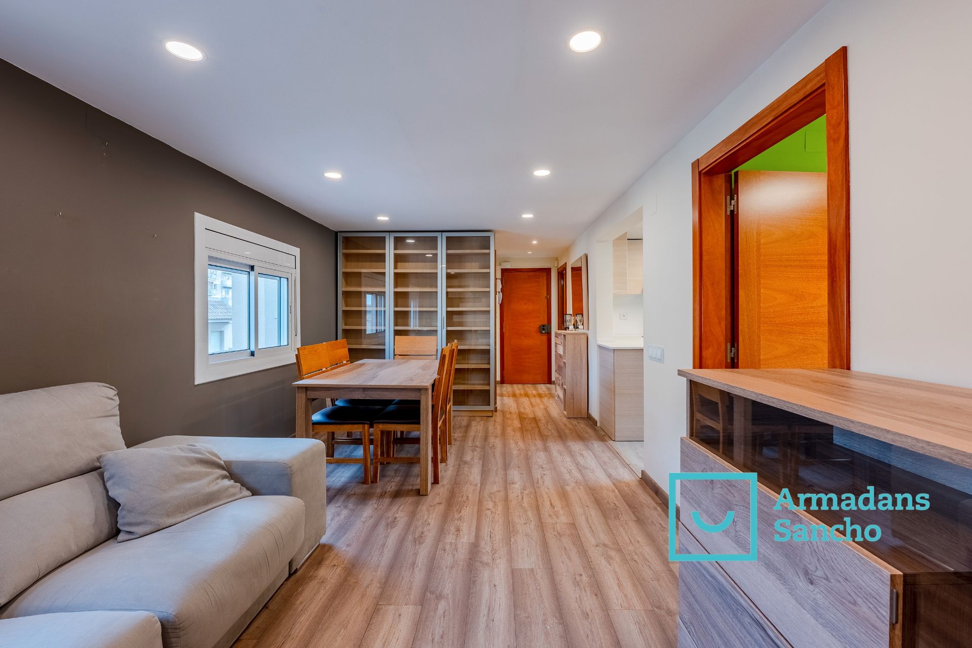 Sala de estar de Piso en venta en Vilanova i la Geltrú con Aire acondicionado, Amueblado y Horno