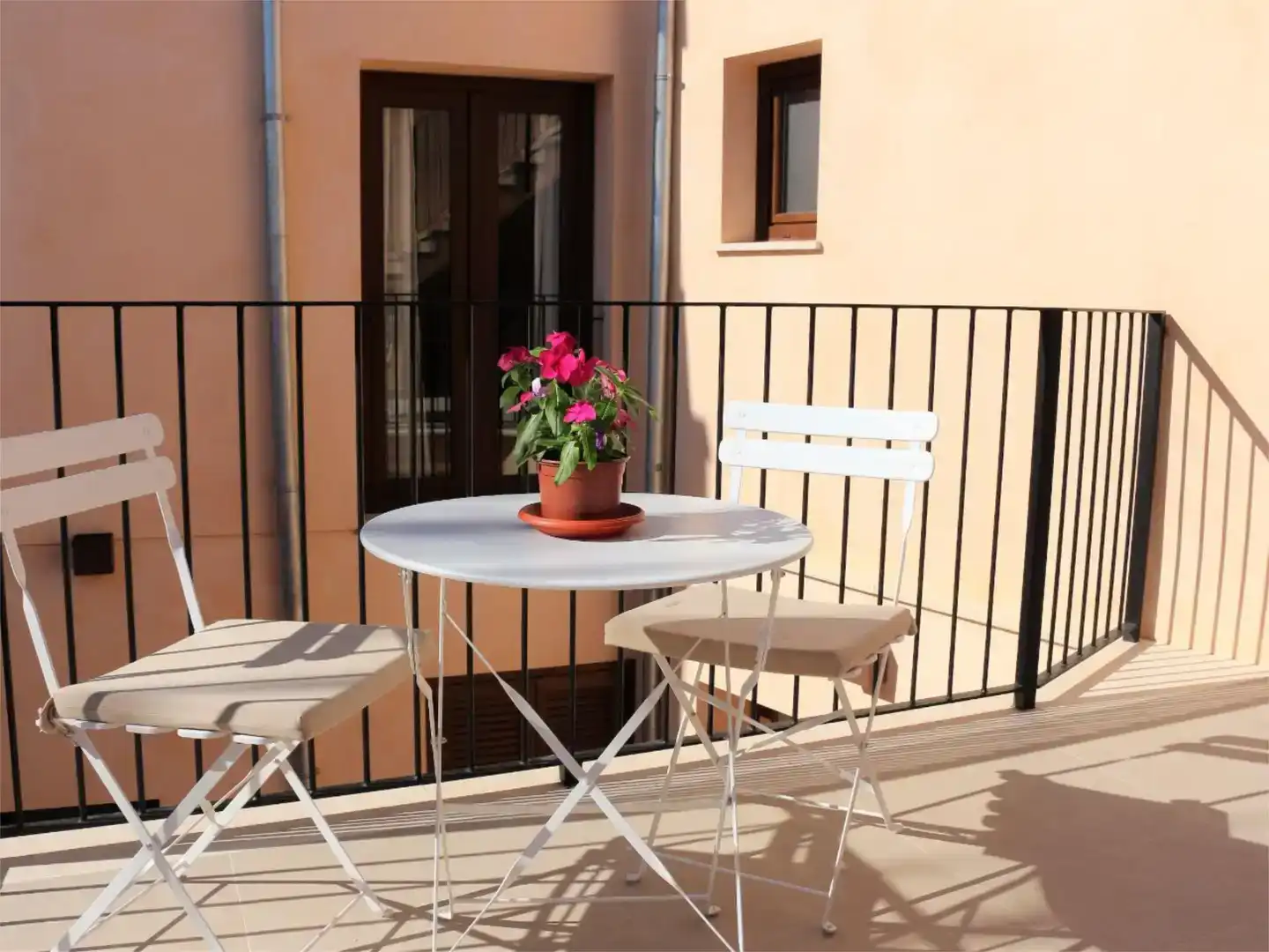 Balcony of Detached homes for rent in Santa Eugènia  with Air Conditioner and Furnished