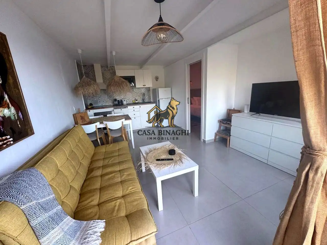 Sala de estar de Piso en venta en Los Realejos con Terraza y Amueblado