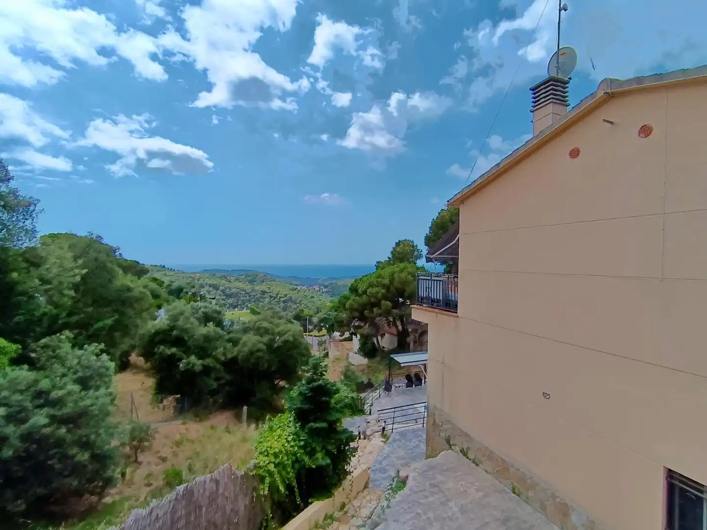 Vista exterior de Casa o chalet en venta en Sant Cebrià de Vallalta con Aire acondicionado, Calefacción y Jardín privado